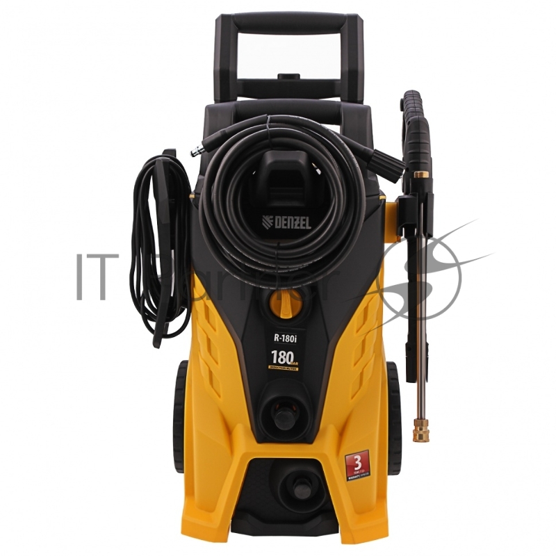Моечная машина высокого давления R-180i, 2400 Вт, 180 бар, 7,5 л/мин, асинх. двиг.// Denzel