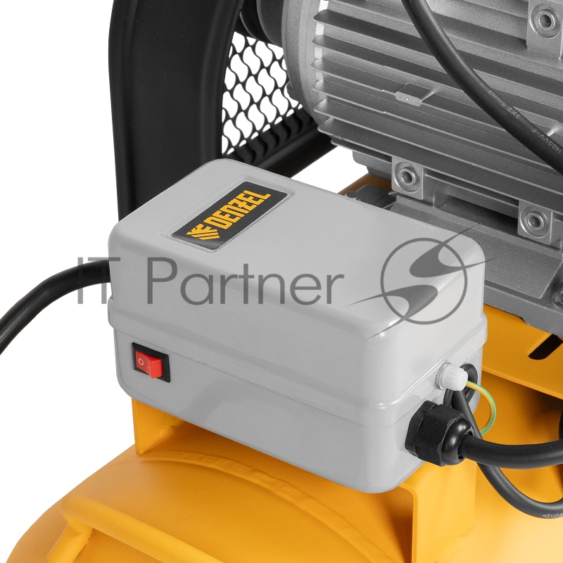 Компрессор воздушный рем. привод BCW3000-T/100, 3,0 кВт, 100 литров, 520 л/мин// Denzel