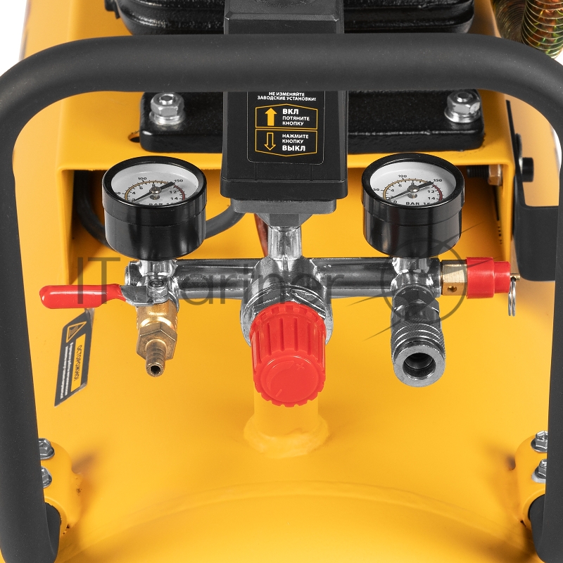 Компрессор воздушный рем. привод BCW3000-T/100, 3,0 кВт, 100 литров, 520 л/мин// Denzel