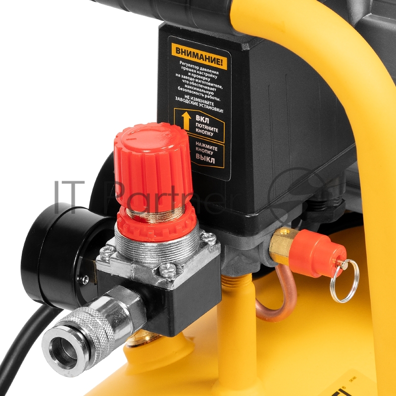 Компрессор воздушный прям. привод DC1500/24, 1,5 кВт, 24 литра, 220 л/мин// Denzel