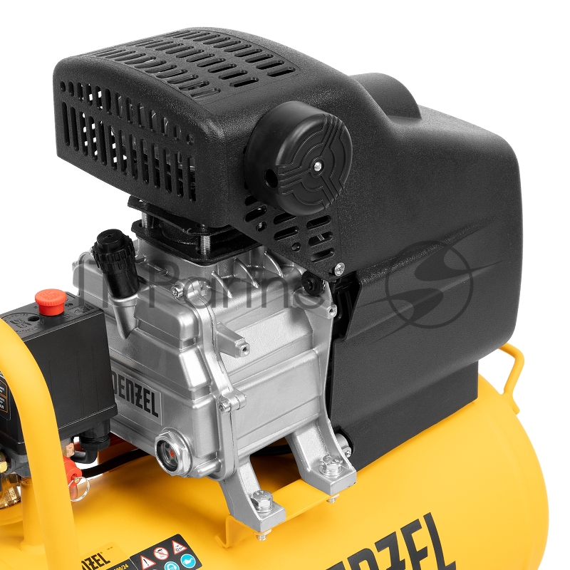 Компрессор воздушный прям. привод DC1500/24, 1,5 кВт, 24 литра, 220 л/мин// Denzel