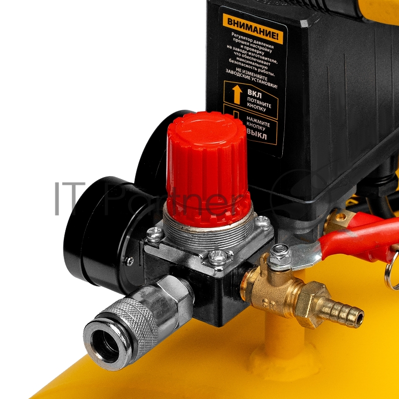 Компрессор воздушный рем. привод BCI2300/100, 2,3 кВт, 100 литров, 400 л/мин// Denzel