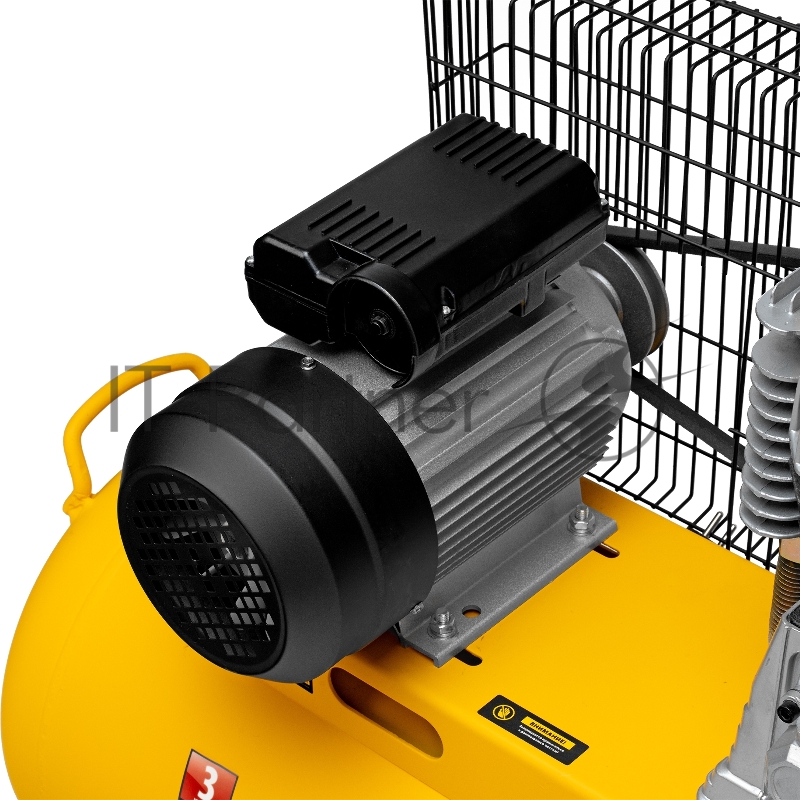 Компрессор воздушный рем. привод BCI2300/100, 2,3 кВт, 100 литров, 400 л/мин// Denzel