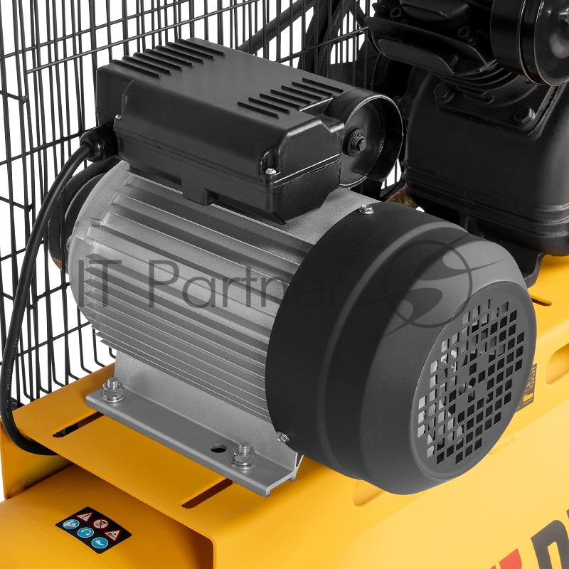 Компрессор воздушный рем. привод BCV2200/100, 2,2 кВт, 100 литров, 370 л/мин// Denzel