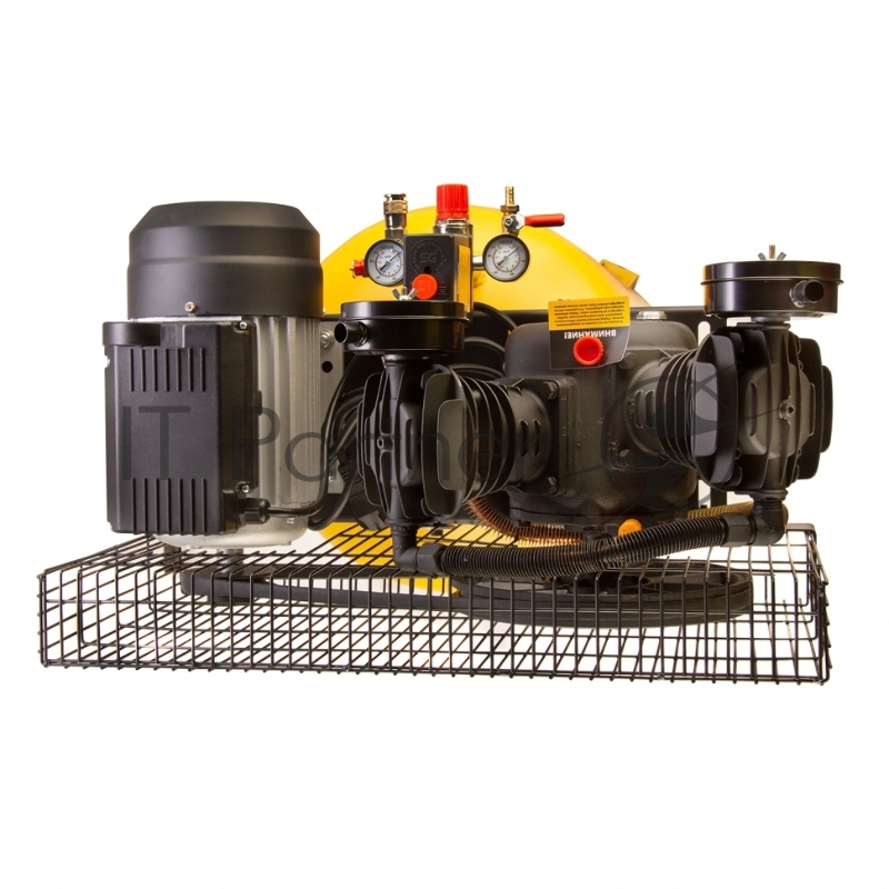 Компрессор воздушный рем. привод BCV2200/100V, 2,3 кВт, 100 литров, 440 л/мин// Denzel