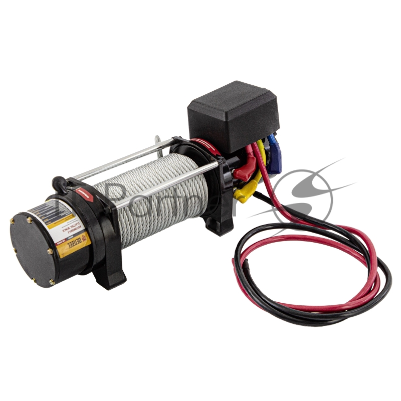 Лебедка автомобильная электрическая LB- 3000, 3,6 т, 3,4 кВт, 12 В// Denzel