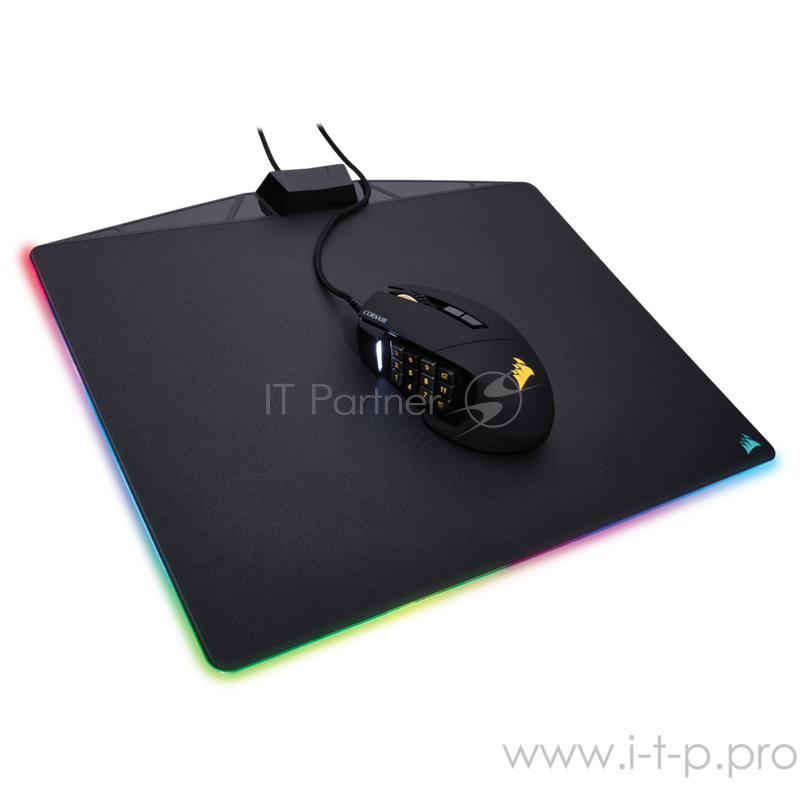 Коврик игровой Corsair Gaming™ MM800 RGB POLARIS Mouse Pad (400mm x 340mm x 35mm)