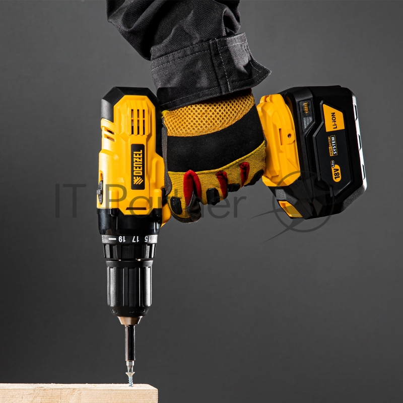 Батарея аккумуляторная B-18-6.0, Li-Ion, 18 В, 6,0 Ач // Denzel