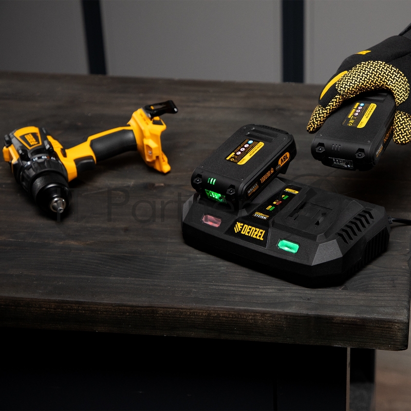 Батарея аккумуляторная IB-18-2.0, Li-Ion, 18 В, 2,0 Ач // Denzel