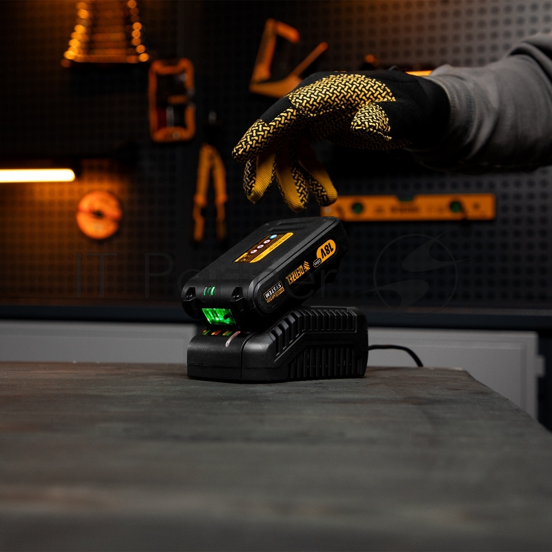 Батарея аккумуляторная IB-18-2.0, Li-Ion, 18 В, 2,0 Ач // Denzel