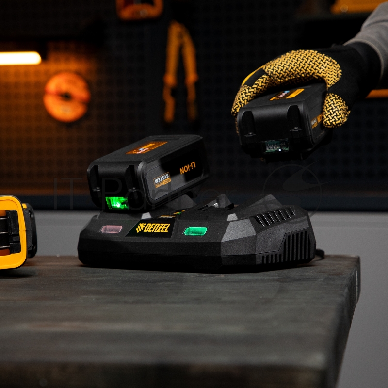 Батарея аккумуляторная IB-18-4.0, Li-Ion, 18 В, 4,0 Ач // Denzel