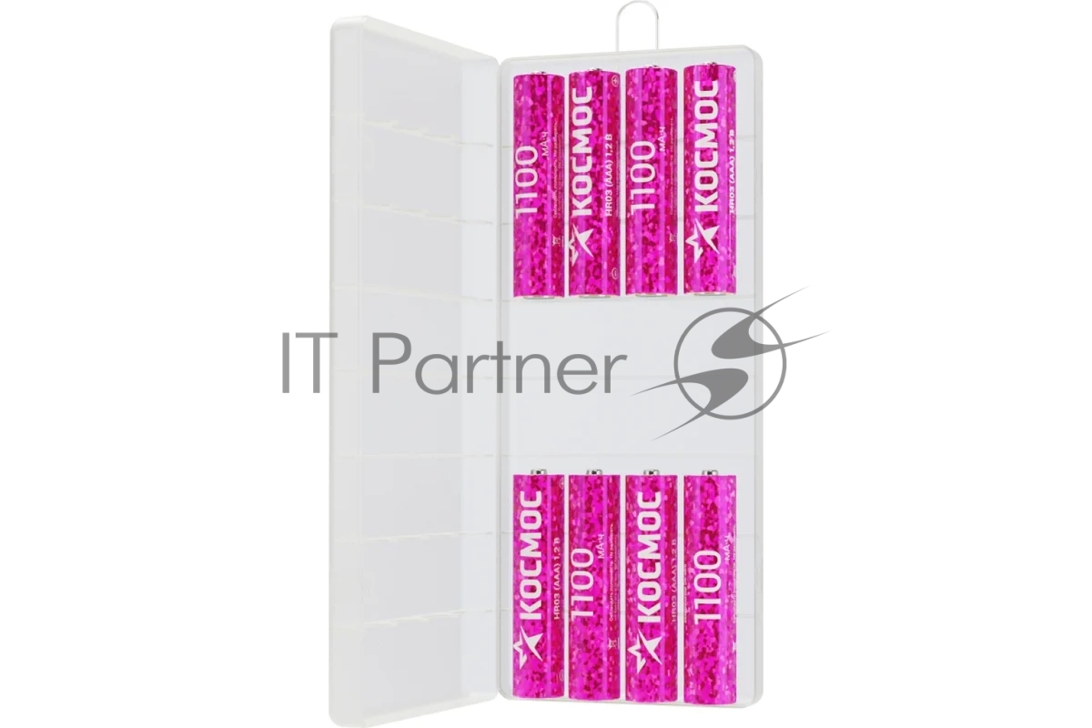 Аккумулятор R03 NI-MH 1100мА.ч 8B (уп.8шт) КОСМОС KOCR03NIMH1100mAh8B