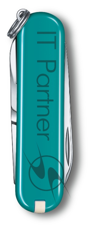 Нож перочинный Victorinox Classic Mountain Lake (0.6223.23G) 58мм 7функц. карт.коробка