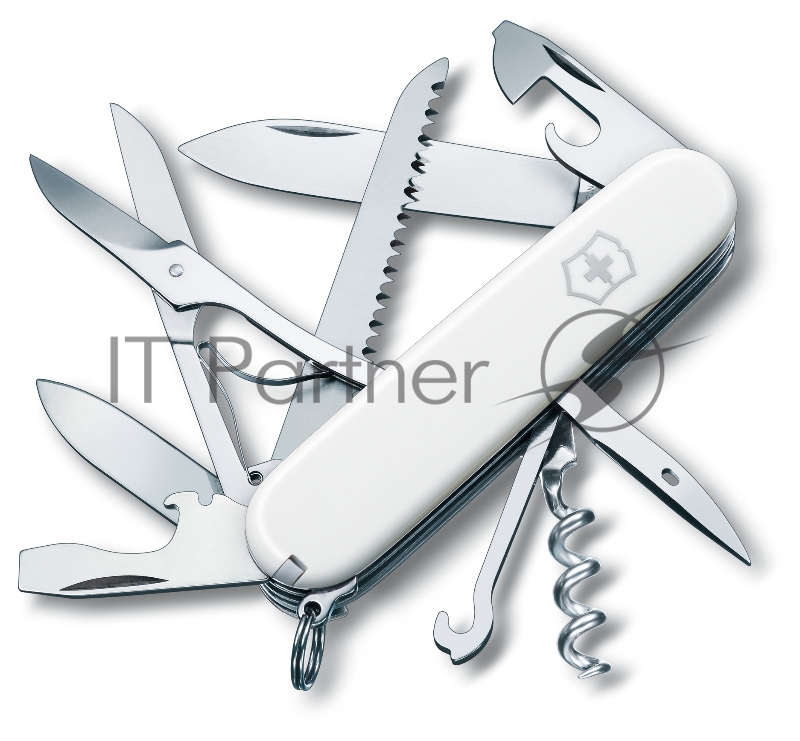 Нож перочинный Victorinox Huntsman (1.3713.7) 91мм 14функц. белый карт.коробка
