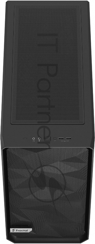 Корпус Fractal Design Meshify 2 Light TG Light Tint черный без БП ATX 5x120mm 4x140mm 2xUSB3.0 audio bott PSU