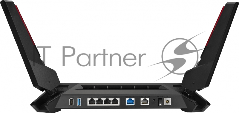 Роутер ASUS ROG GT-AX6000 802.11b/g/n/ac, ax, до 1148 + 4804Мбит/c, 2,4 + 5 гГц, 8 антенн, USB, GBT LAN 90IG0780-MO3B00