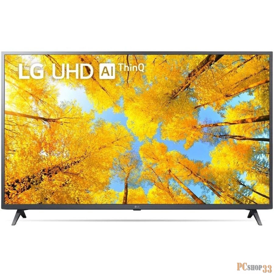 Телевизор LED LG 65 65UQ76003LD.ADKG черный 4K Ultra HD 60Hz DVB-T DVB-T2 DVB-C DVB-S DVB-S2 USB WiFi Smart TV (RUS)