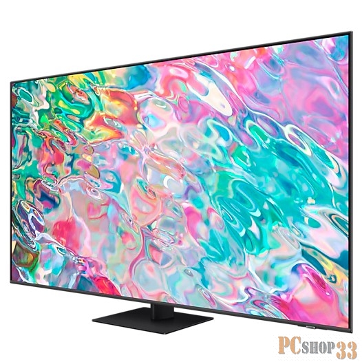 Телевизор QLED Samsung 65 QE65Q70BAUXCE Q темно-серый 4K Ultra HD 100Hz DVB-T2 DVB-C DVB-S2 USB WiFi Smart TV (RUS)