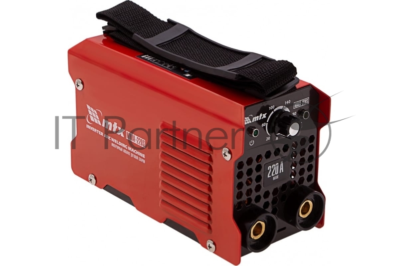 Инверторный аппарат дуговой сварки MMA-220S, 220 А, ПВ60%, диам.эл. 1,6-5,0 мм// MTX