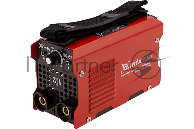 Инверторный аппарат дуговой сварки MMA-220S, 220 А, ПВ60%, диам.эл. 1,6-5,0 мм// MTX