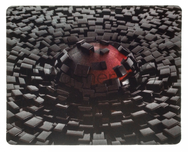 Коврик для мыши Oklick OK-F0281 рисунок/разрушение