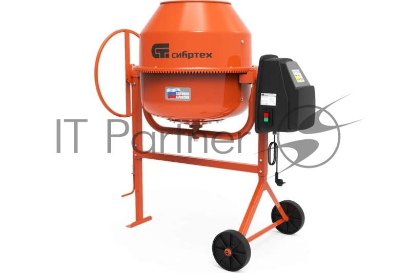 Бетоносмеситель БСЕ-160, 160 л, 700 Вт// Сибртех