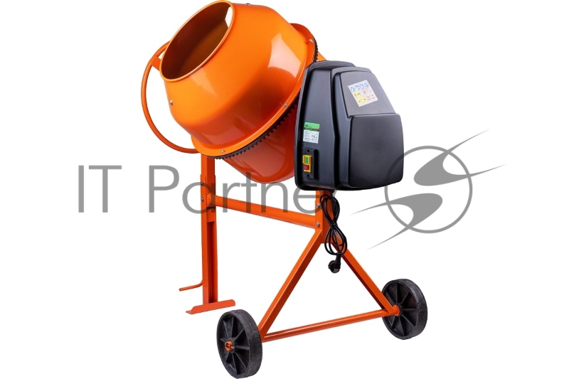 Бетоносмеситель БСЛ-120П, 120 л, 500 Вт, полиамидный венец// Сибртех