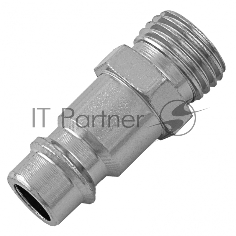 Ниппель универсальный быстросъемный (папа), внешняя резьба 1/4, 2 шт.// Stels