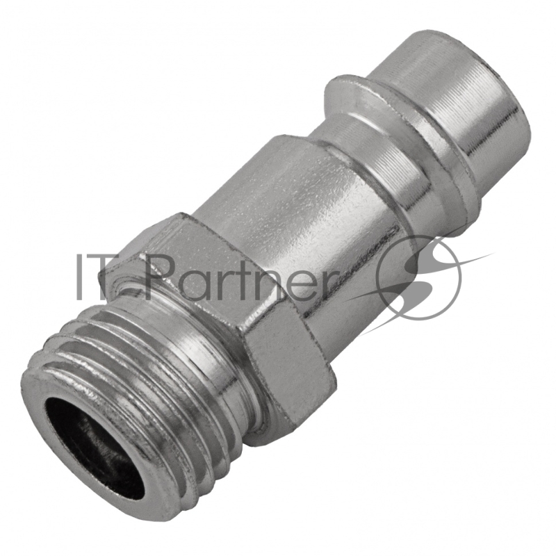 Ниппель универсальный быстросъемный (папа), внешняя резьба 1/4, 2 шт.// Stels