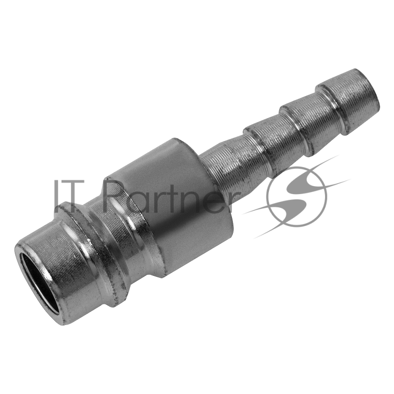 Ниппель универсальный быстросъемный (папа), со штуцером ёлка под шланг 6 мм, 2 шт.// Stels