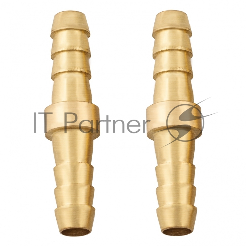 Штуцер елка двусторонний соединительный под шланг 8 мм, 2 шт.// Stels