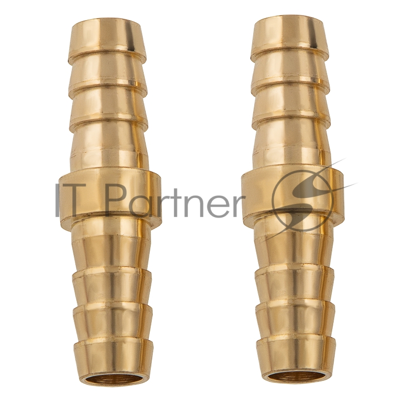 Штуцер елка двусторонний соединительный под шланг 10 мм, 2 шт.// Stels
