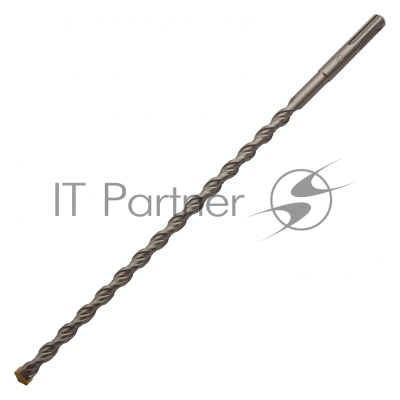 Бур по бетону, двойная спираль, Cobalt W-tip, 10x310 мм, SDS PLUS// Denzel