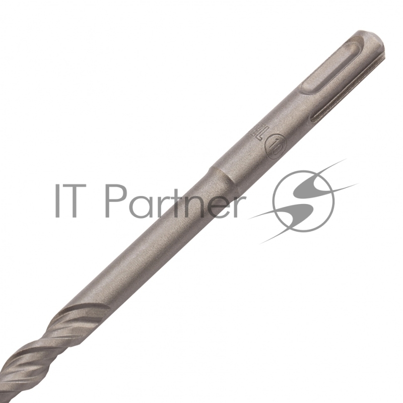 Бур по бетону, двойная спираль, Cobalt W-tip, 10x600 мм, SDS PLUS// Denzel