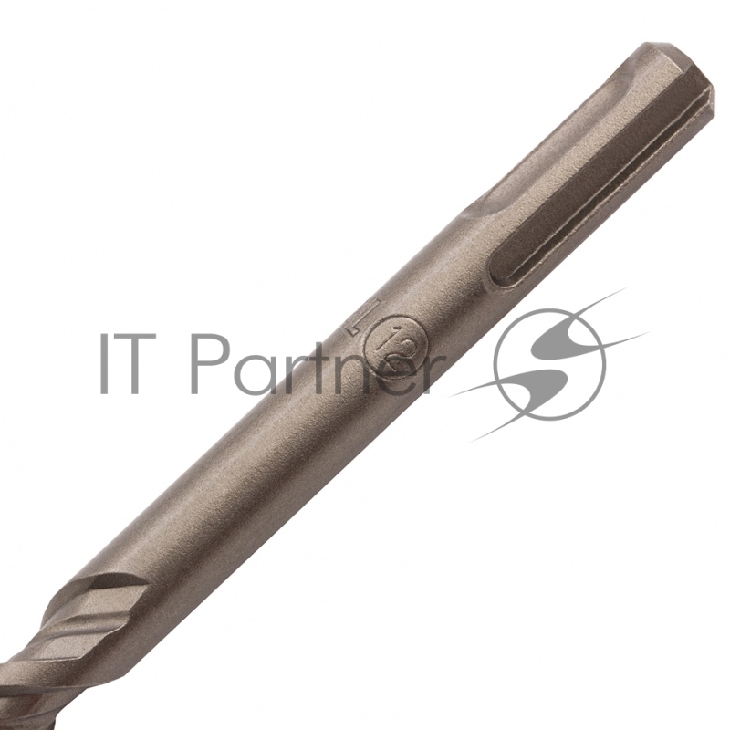 Бур по бетону, двойная спираль, Cobalt W-tip, 12x210 мм, SDS PLUS// Denzel