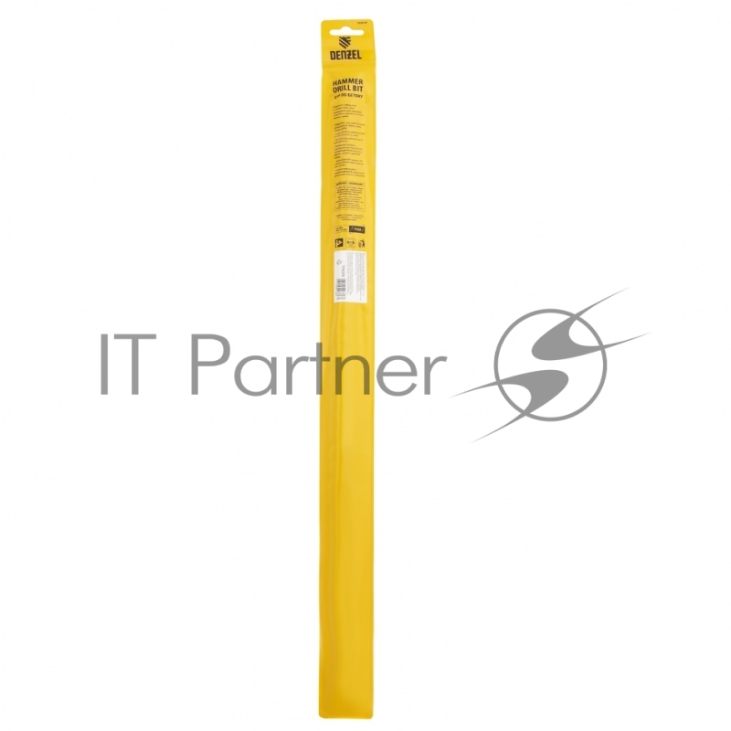 Бур по бетону, двойная спираль, Cobalt W-tip, 12x600 мм, SDS PLUS// Denzel