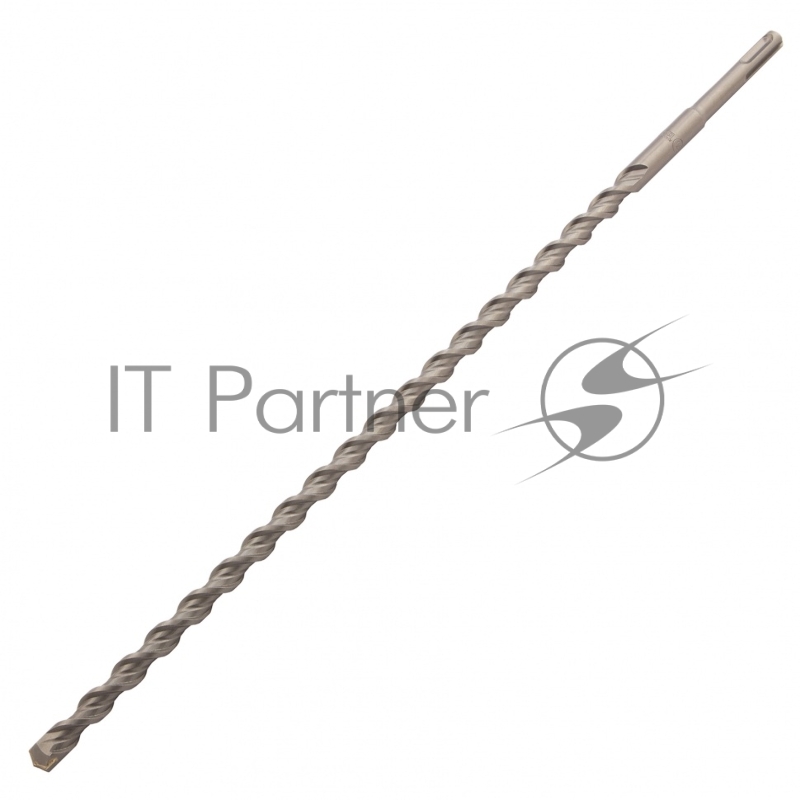 Бур по бетону, двойная спираль, Cobalt W-tip, 14x460 мм, SDS PLUS// Denzel