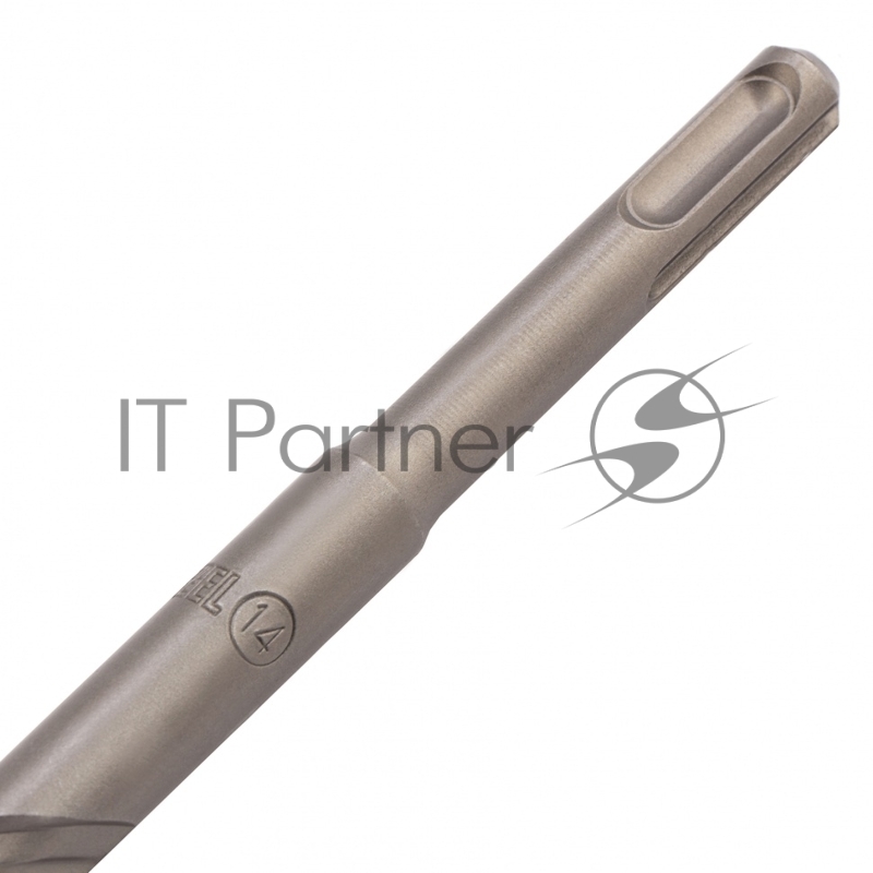 Бур по бетону, двойная спираль, Cobalt W-tip, 14x600 мм, SDS PLUS// Denzel