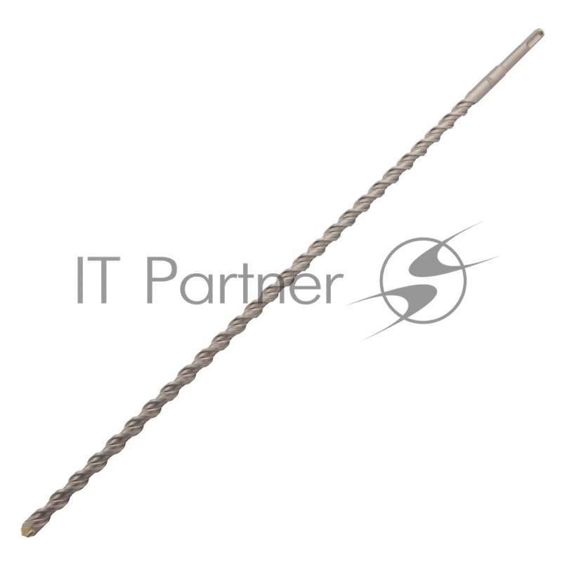 Бур по бетону, двойная спираль, Cobalt W-tip, 14x600 мм, SDS PLUS// Denzel