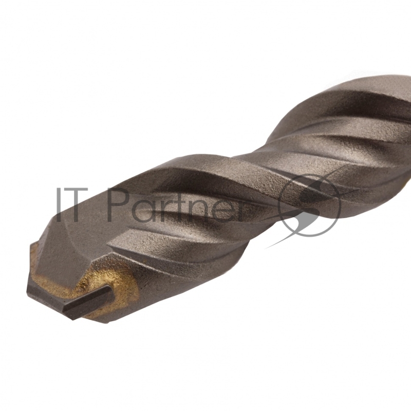 Бур по бетону, двойная спираль, Cobalt W-tip, 16x160 мм, SDS PLUS// Denzel