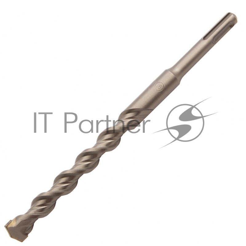 Бур по бетону, двойная спираль, Cobalt W-tip, 16x210 мм, SDS PLUS// Denzel