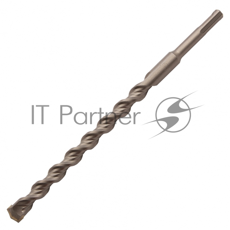 Бур по бетону, двойная спираль, Cobalt W-tip, 16x260 мм, SDS PLUS// Denzel