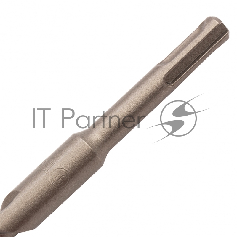 Бур по бетону, двойная спираль, Cobalt W-tip, 16x260 мм, SDS PLUS// Denzel