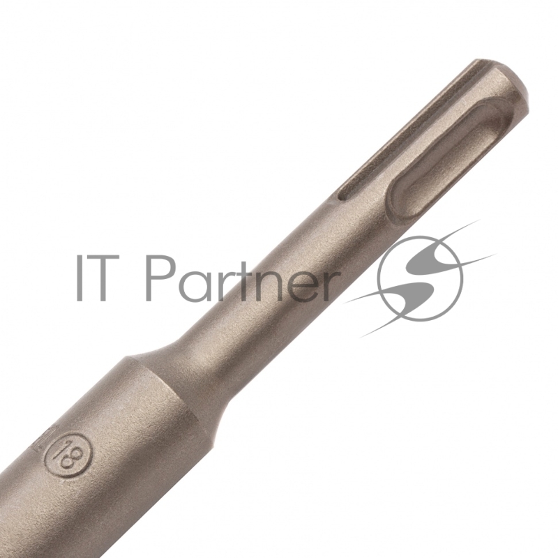 Бур по бетону, двойная спираль, Cobalt W-tip, 18x310 мм, SDS PLUS// Denzel