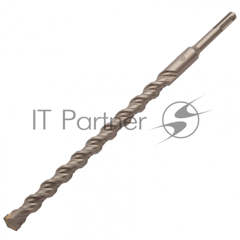 Бур по бетону, двойная спираль, Cobalt W-tip, 18x310 мм, SDS PLUS// Denzel