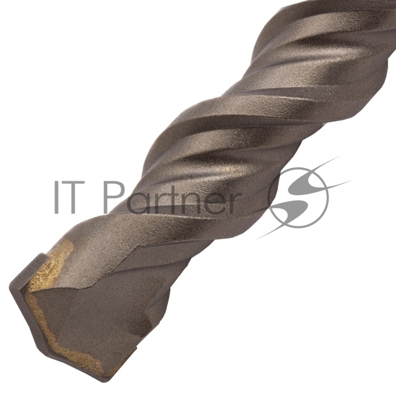 Бур по бетону, двойная спираль, Cobalt W-tip, 18x310 мм, SDS PLUS// Denzel