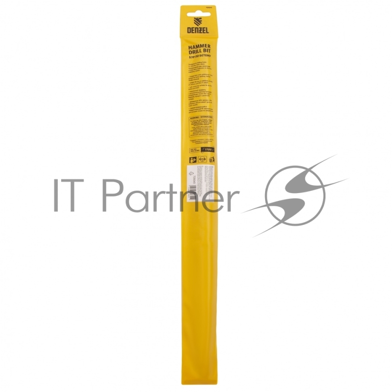 Бур по бетону, двойная спираль, Cobalt W-tip, 18x460 мм, SDS PLUS// Denzel