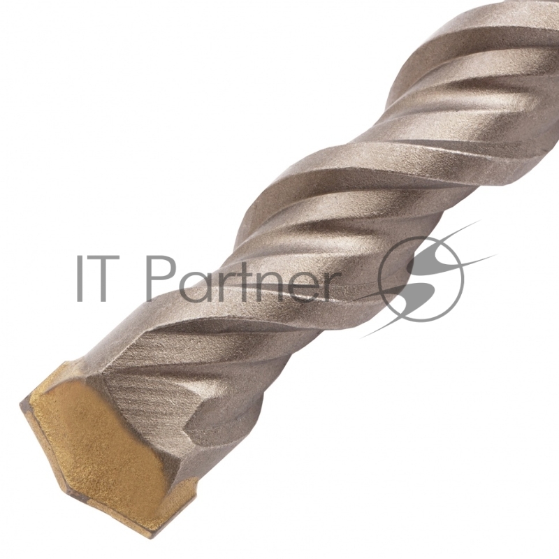 Бур по бетону, двойная спираль, Cobalt W-tip, 18x460 мм, SDS PLUS// Denzel