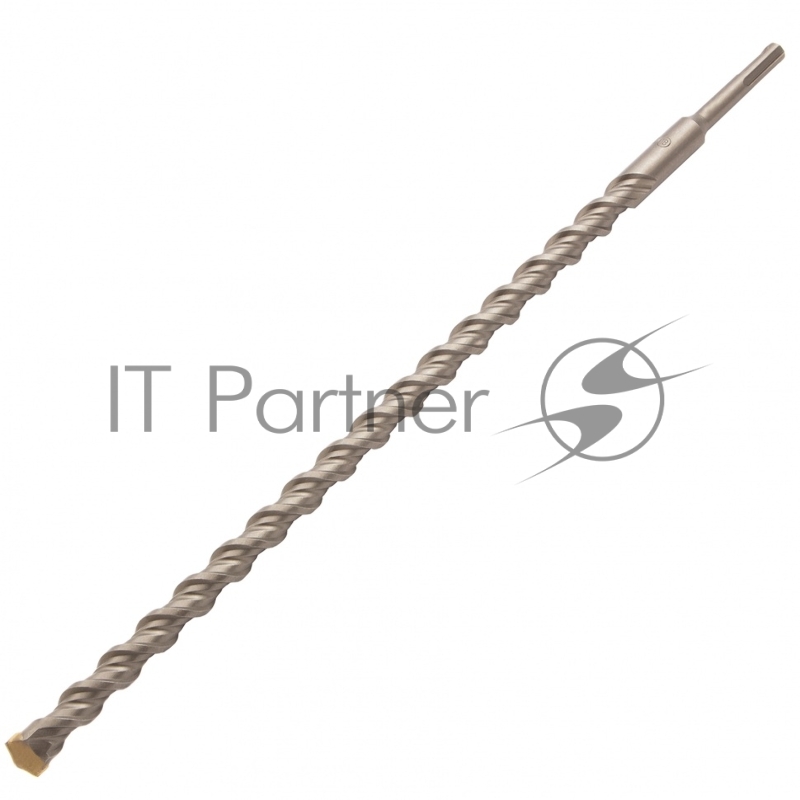 Бур по бетону, двойная спираль, Cobalt W-tip, 18x460 мм, SDS PLUS// Denzel