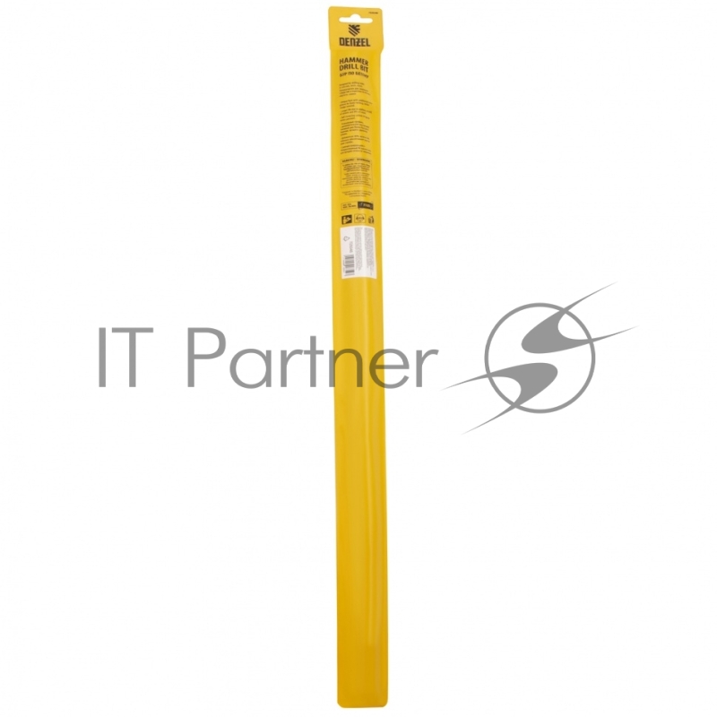 Бур по бетону, двойная спираль, Cobalt W-tip, 18x600 мм, SDS PLUS// Denzel